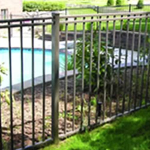 Aluminum Swimming Pool Fences: UAB 200 Flat Top Flush preview 1